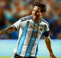 Argentina Home Shirt 26/27 with World Cup Winners Badge - Player Version
