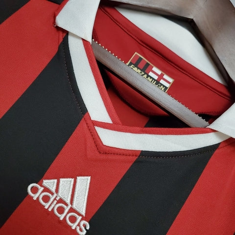 Jersey AC Milan Retro 09/10 - Red e Negra