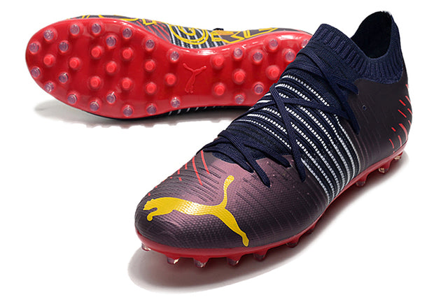 Football boots Société Future Z FG Black/Red/Orange