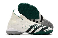 Football boots Société Predator Freak + FG White/Green - Cano Alto