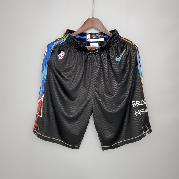 Short Brooklyn Nets NBA Black
