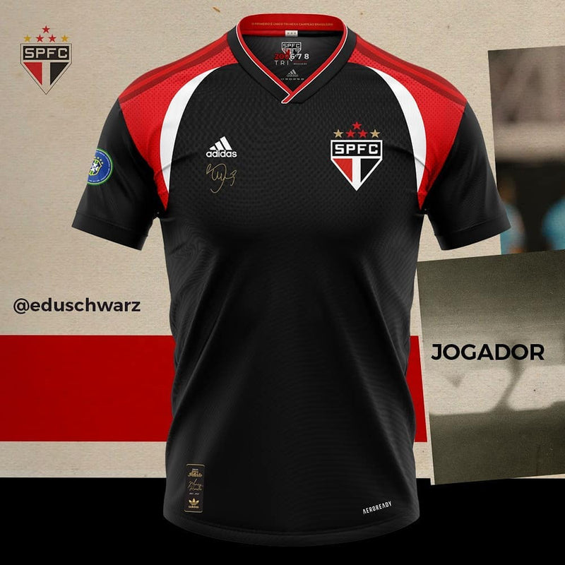 Jersey São Paulo [Muricy Ramalho] - Por @eduschwarz