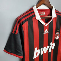 Jersey AC Milan Retro 09/10 - Red e Negra