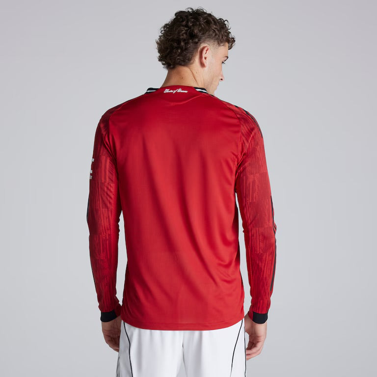 Jersey Long Sleeve Manchester United Home 25/26