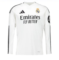 Jersey Long Sleeve Real Madrid Home 24/25