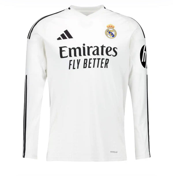 Jersey Long Sleeve Real Madrid Home 24/25