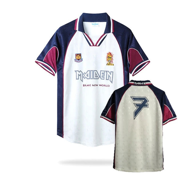 West Ham Iron Maiden 1999 Retro Jersey