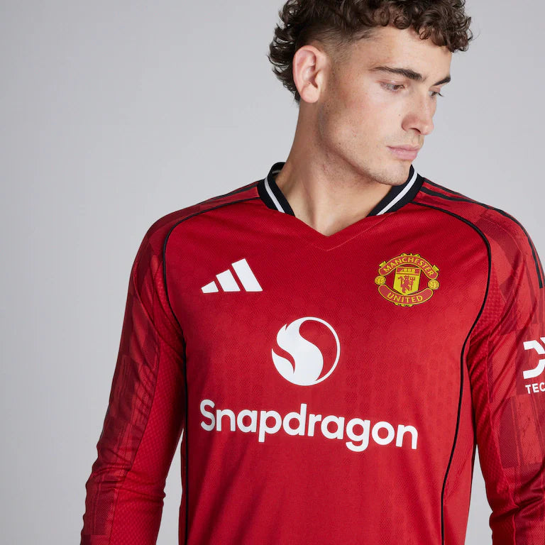 Jersey Long Sleeve Manchester United Home 25/26