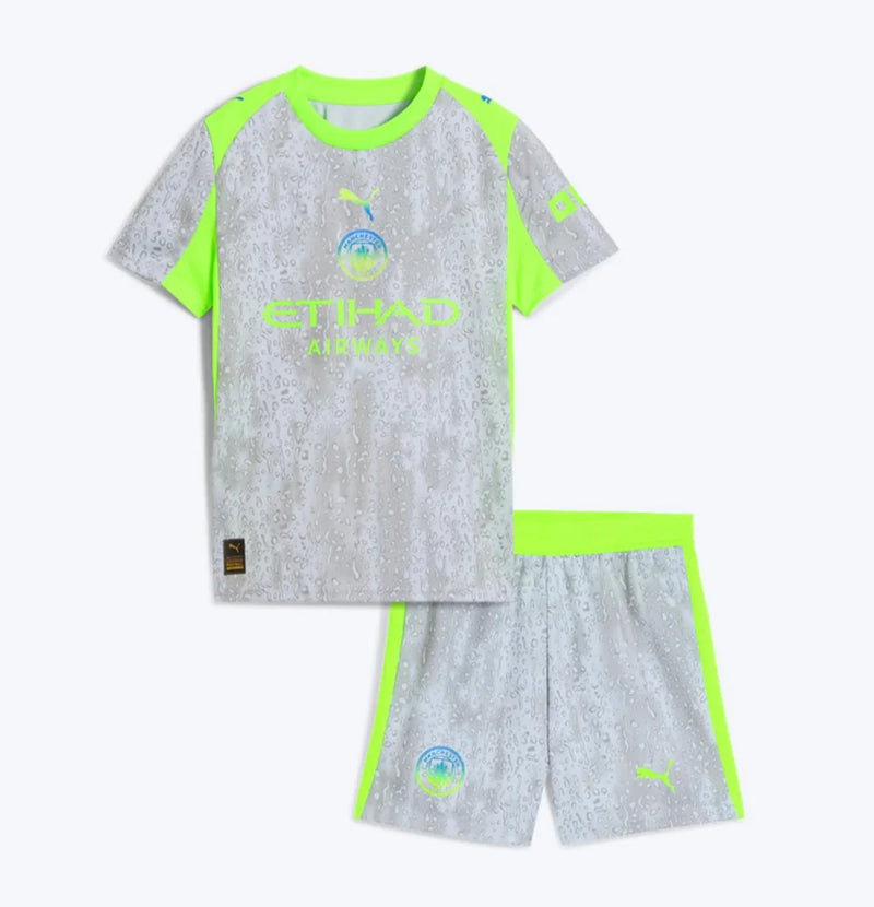 Kids kit Manchester City Third 25/26 - With Socks