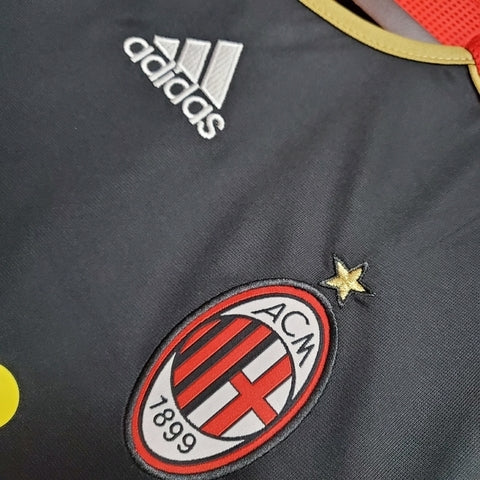 Jersey AC Milan Retro - 2006 Negra