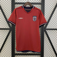 Jersey England Retro Away 2002