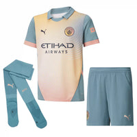 Kid’s kit Manchester City Home 24/25 - with Socks