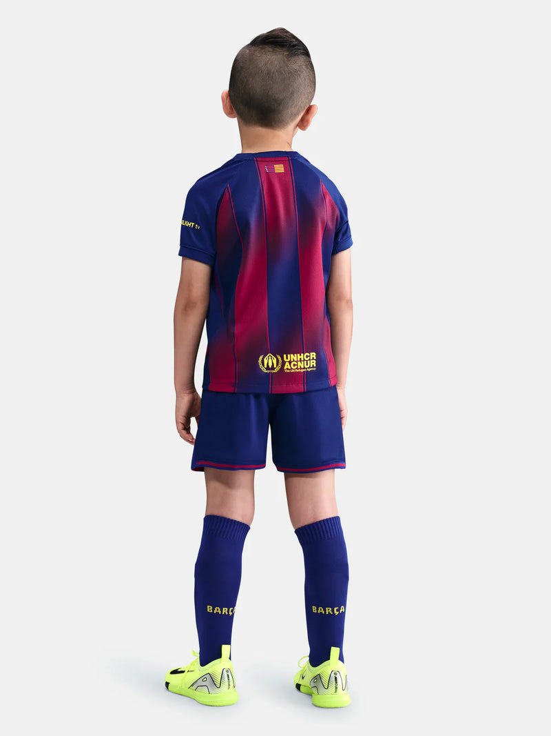 Kids kit FC Barcelona 25/26 - With Socks