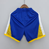 Short 75th Anniversary Golden State Warriors Blue NBA