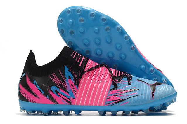 Football boots Société Future Z FG Blue/Pink - Low