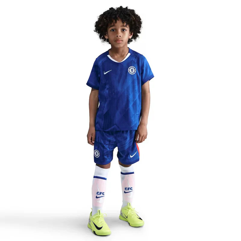 Kids kit Chelsea Home 25/26 - With Socks