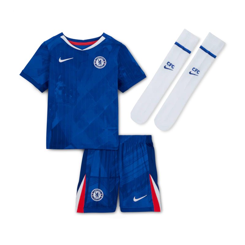 Kids kit Chelsea Home 25/26 - With Socks