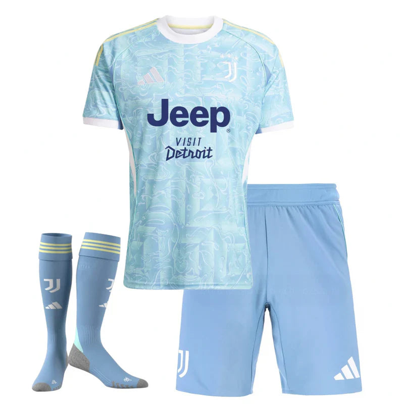 Kids kit Juventus Away 25/26 - With Socks