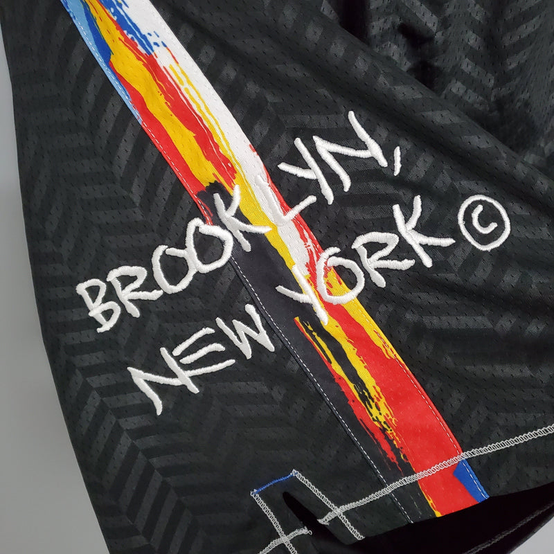 Short Brooklyn Nets NBA Black