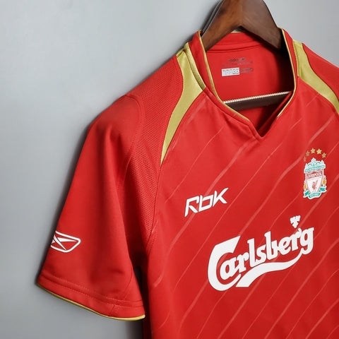 Jersey Liverpool Retro 05/06 - Reebok - Red