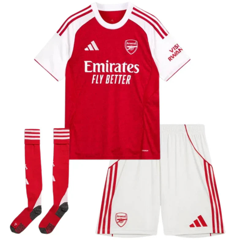 Kids kit Arsenal Home 25/26 - With Socks
