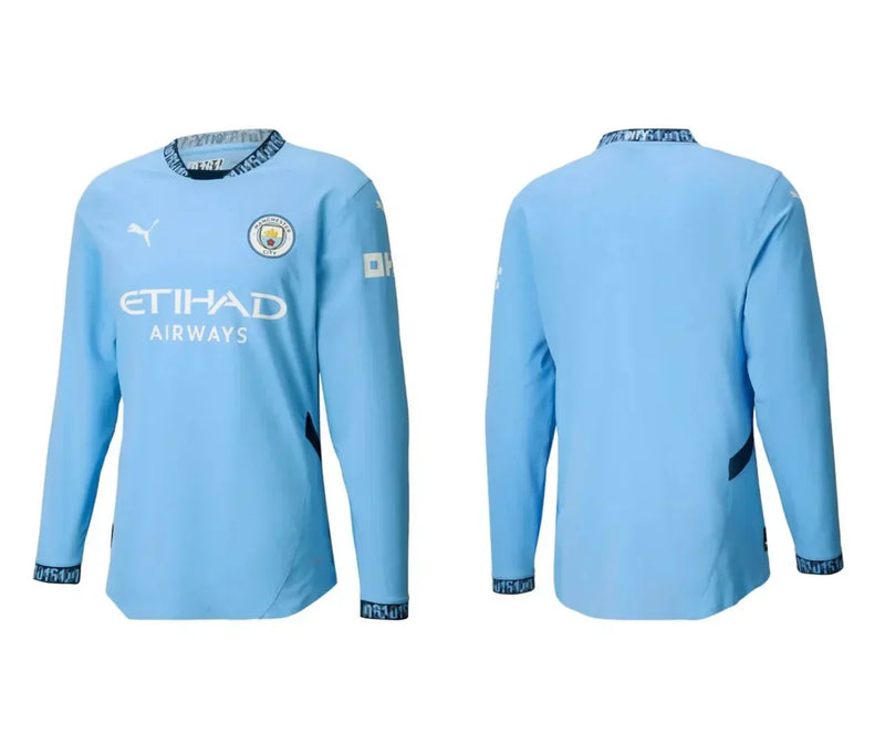 Jersey Manchester City - Long Sleeve - Home 24/25