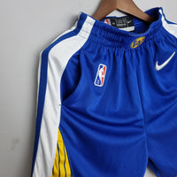 Short 75th Anniversary Golden State Warriors Blue NBA