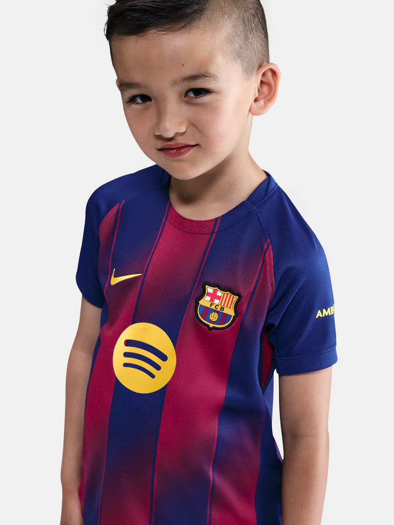 Kids kit FC Barcelona 25/26 - With Socks