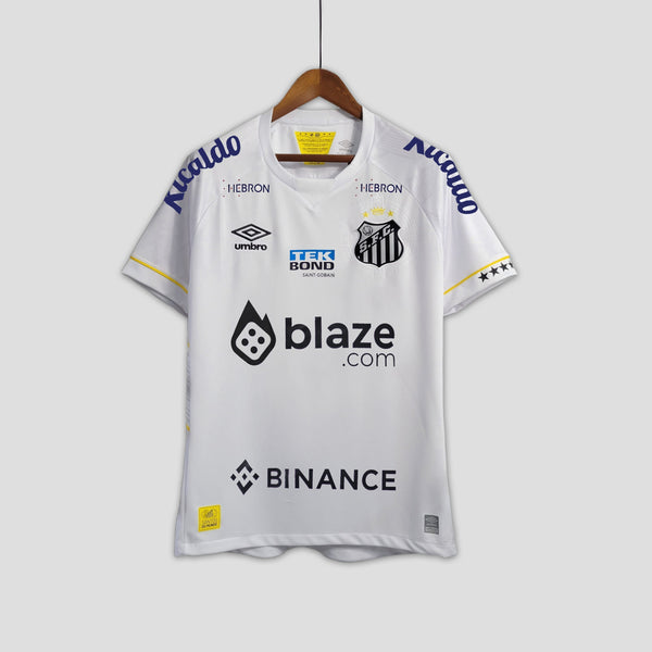 Jersey Santos Home Blaze 23/24 - White