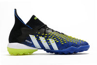 Football boots Société Predator Freak.1 FG Black/Blue/Yellow - Cano Alto