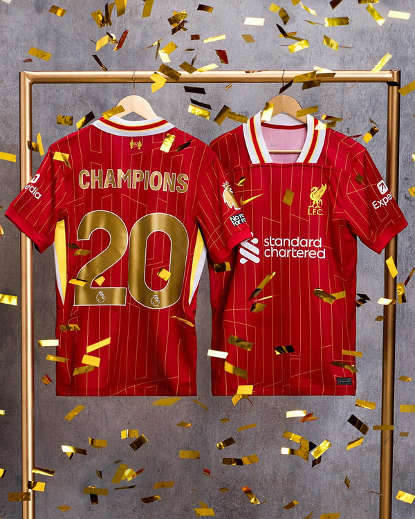 Liverpool Home Player Jersey - Special Edition - Champions 20