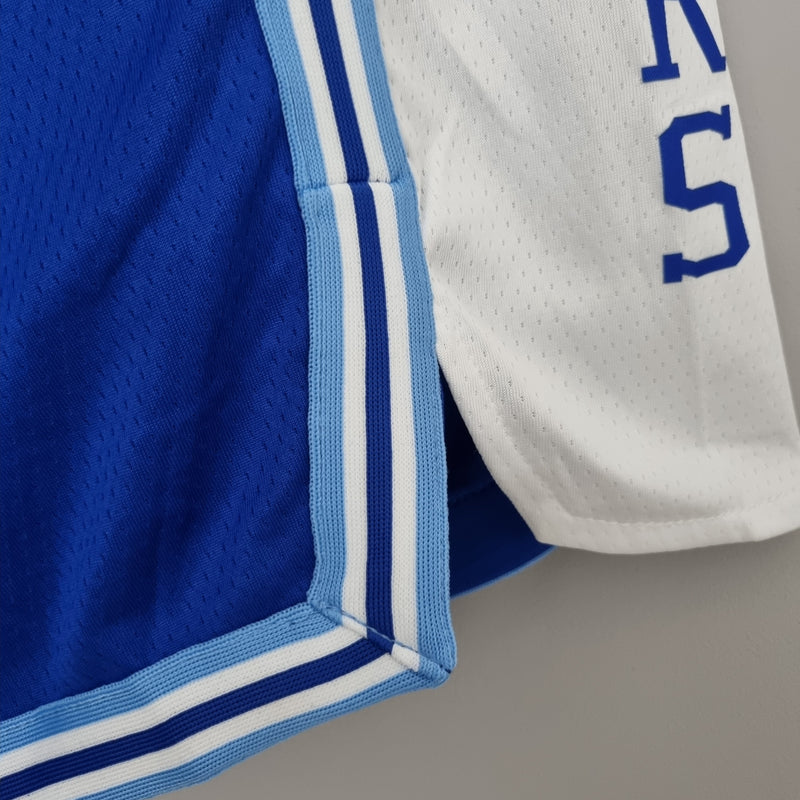 Short 75th Anniversary Los Angeles Lakers Blue NBA