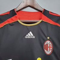 Jersey AC Milan Retro - 2006 Negra