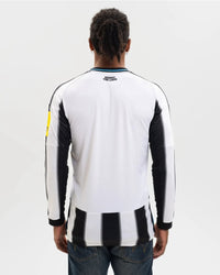 Mens Long Sleeved Newcastle United Home Shirt 25/26
