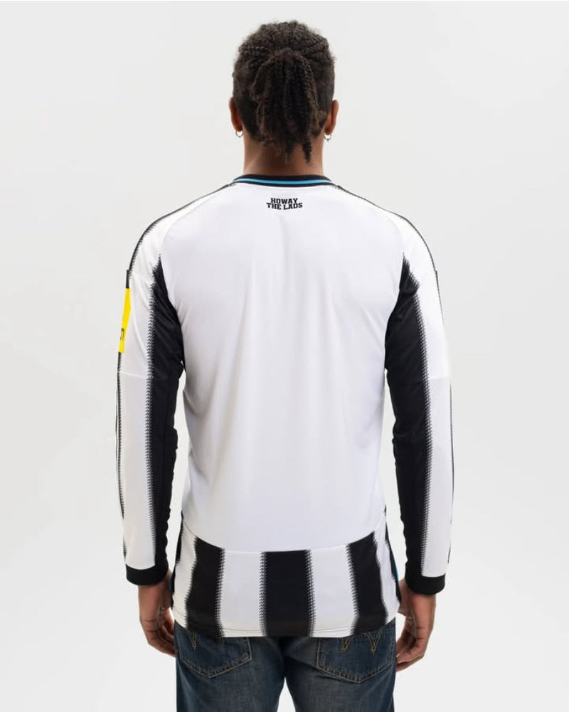 Mens Long Sleeved Newcastle United Home Shirt 25/26