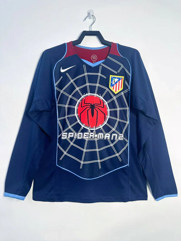 Jersey Retro Atletico Madrid Away 04/05 - Long Sleeve