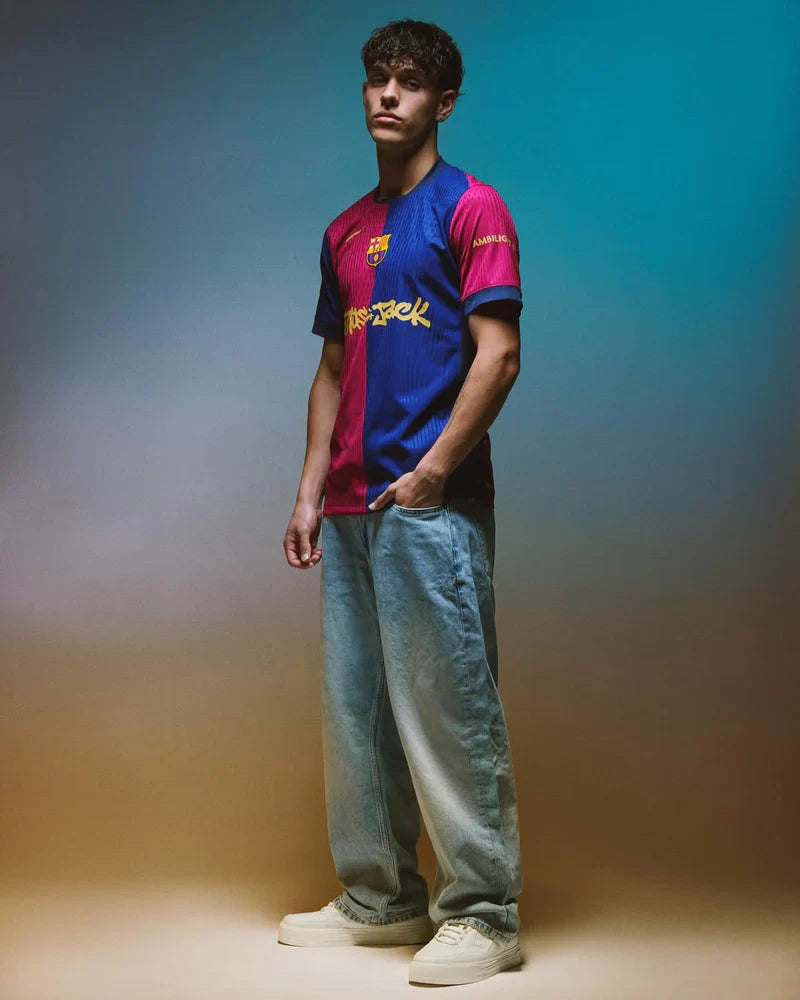 FC Barcelona Home Jersey- Special Edition - Cactus Jack