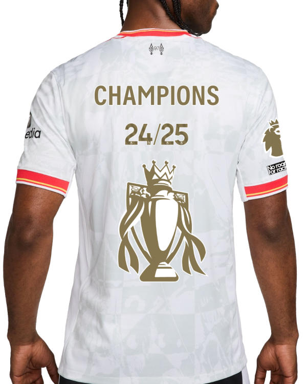 Liverpool Third Jersey - Special Edition - Champions 24/25 and Gold Trolphy