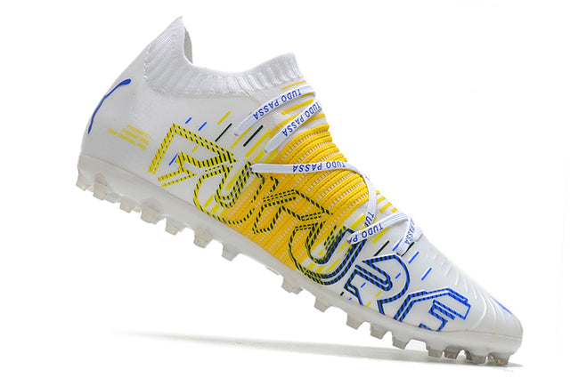 Football boots Société Future Z FG White/Yellow