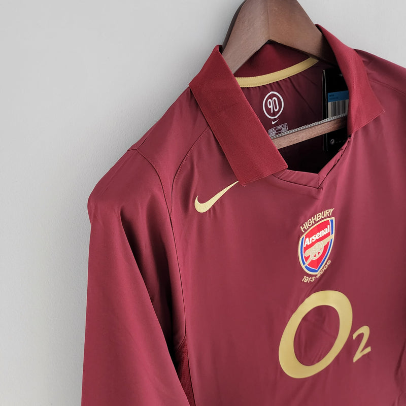 Jersey Long Sleeve Arsenal 05/06