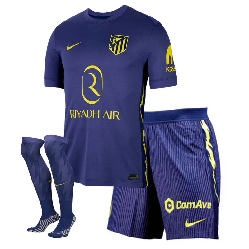 Kids kit Atletico de Madrid Away 25/26 - With Socks