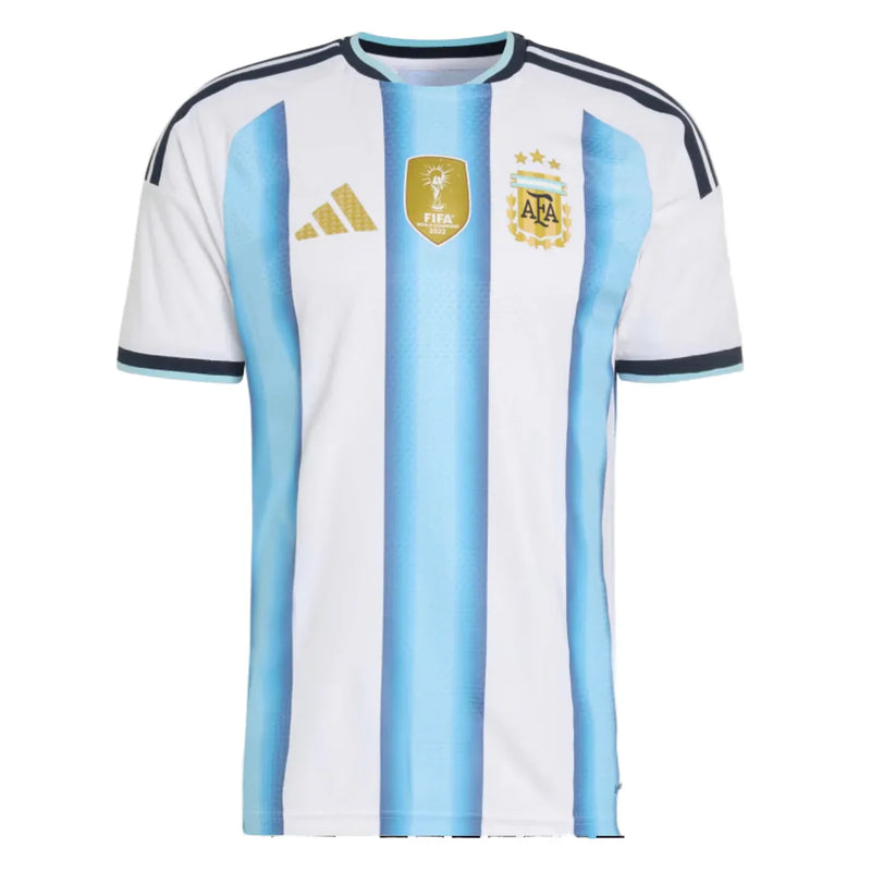 Argentina Home Shirt 26/27 with World Cup Winners Badge - Player Version