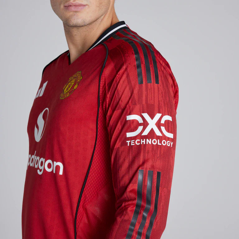 Jersey Long Sleeve Manchester United Home 25/26