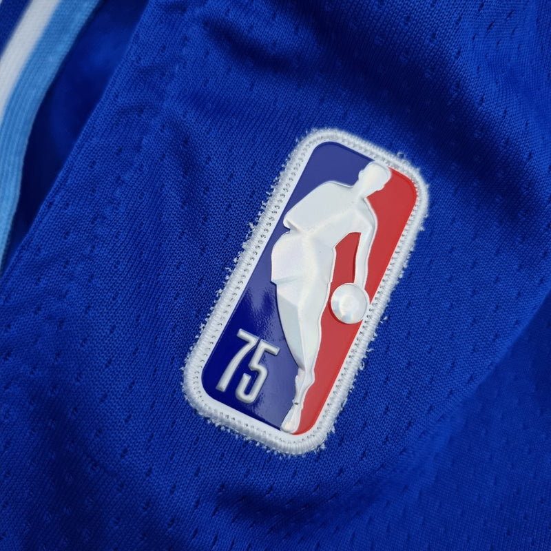 Short 75th Anniversary Los Angeles Lakers Blue NBA