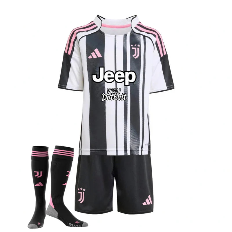 Kids kit Juventus Home 25/26 - With Socks