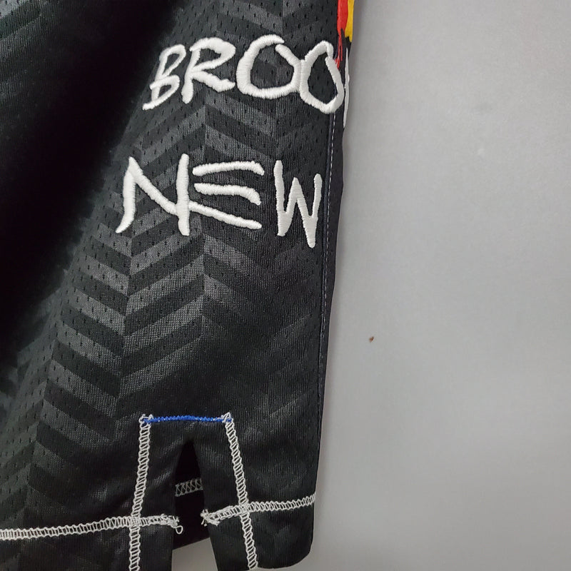 Short Brooklyn Nets NBA Black