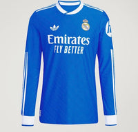 Jersey Long Sleeve Real Madrid Third 25/26
