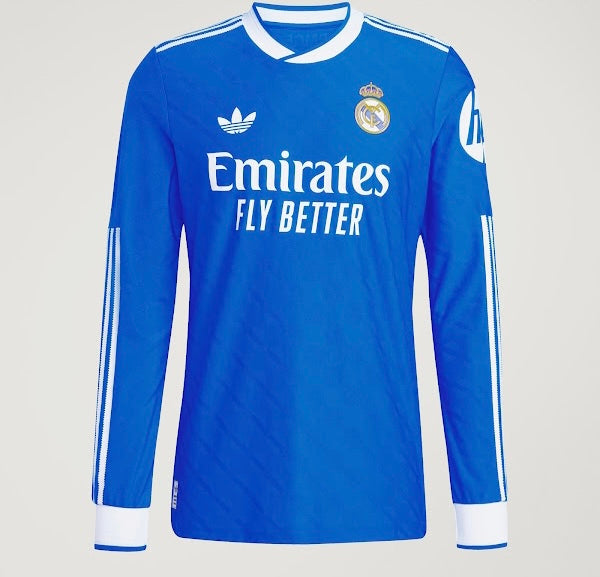 Jersey Long Sleeve Real Madrid Third 25/26