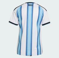 Argentina Home 26/27 Shirt Women’s - With World Cup Winners Badge