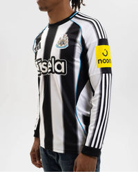 Mens Long Sleeved Newcastle United Home Shirt 25/26